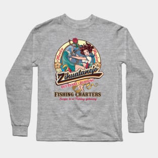 Zihuatanejo Fishing Charter Mexico Dufresne & Redding Long Sleeve T-Shirt